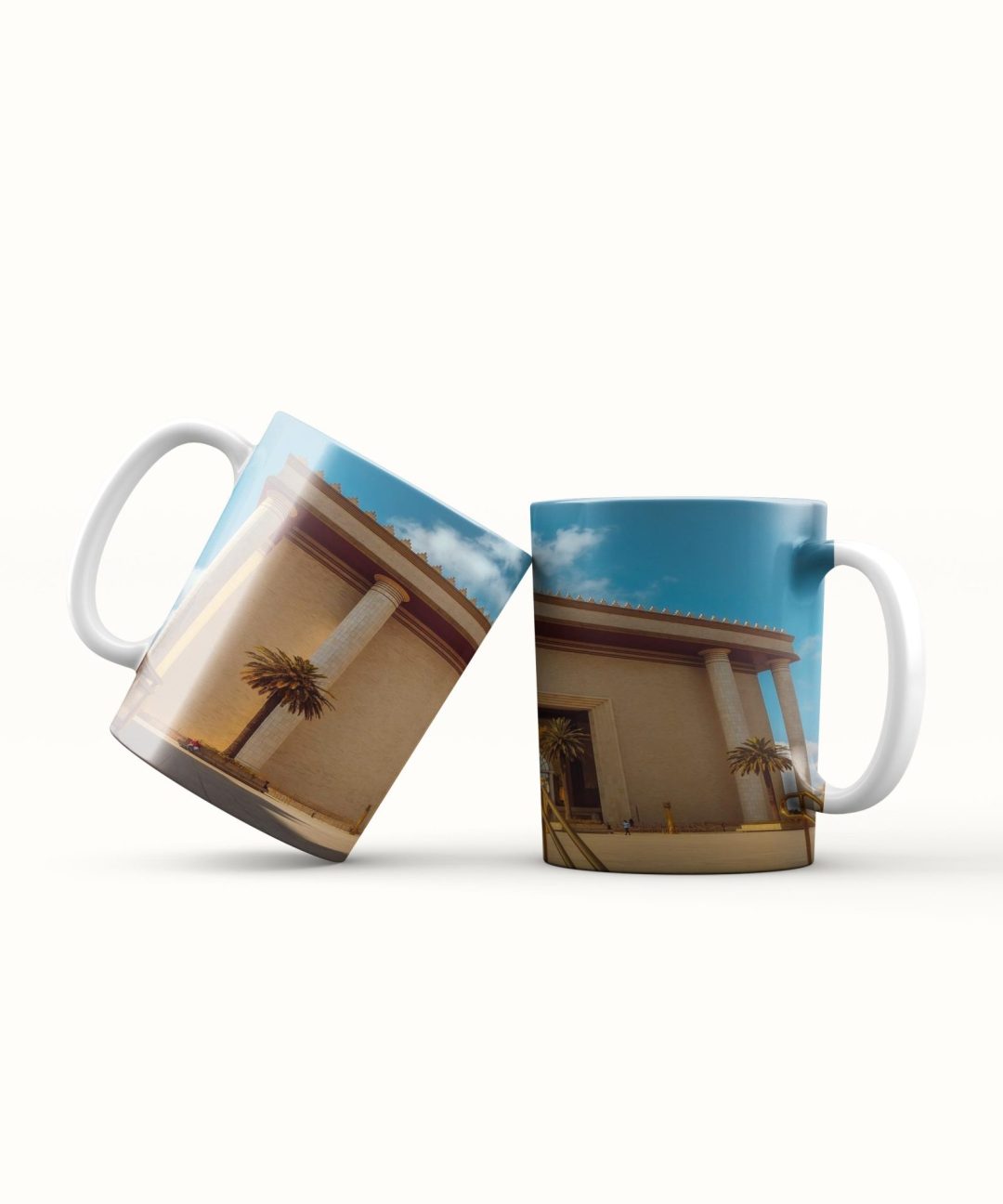 Caneca Templo de Salomão dia