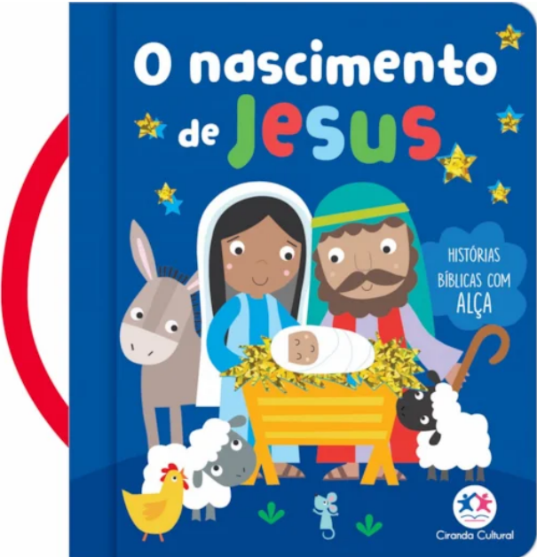 Livro Almofadado pequeno O Nascimento de Jesus