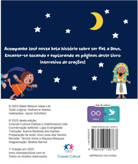 Livro Almofadado pequeno José do Egito - Imagem 2