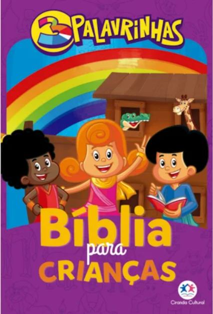 Livro Bíblia 3 Palavrinhas - Bíblia para Crianças