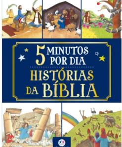 Livro Almofadado grande 5 Minutos Por Dia - Histórias da Bíblia