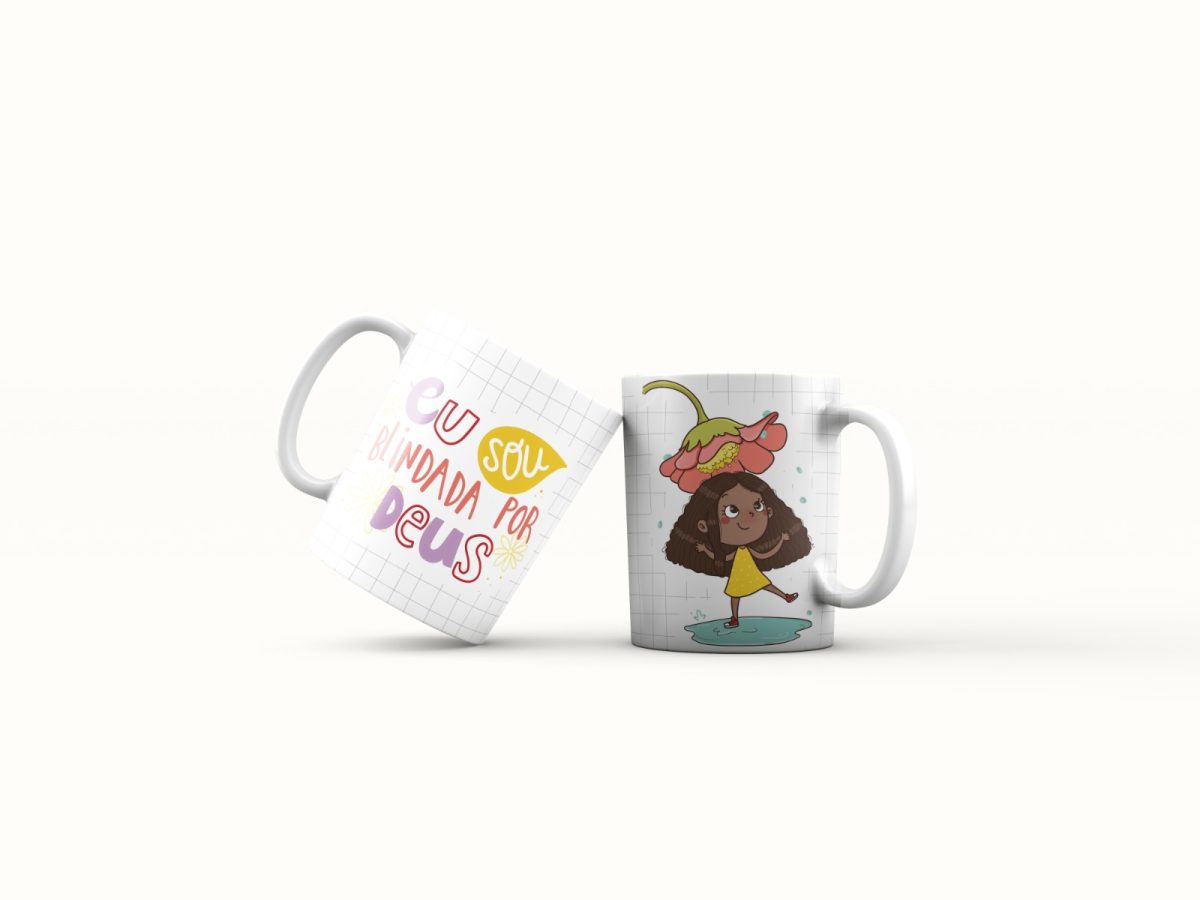 Caneca Blindada por Deus