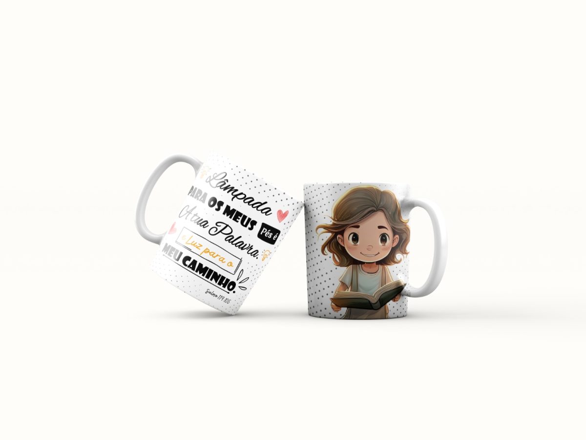 Caneca Salmos 119:105