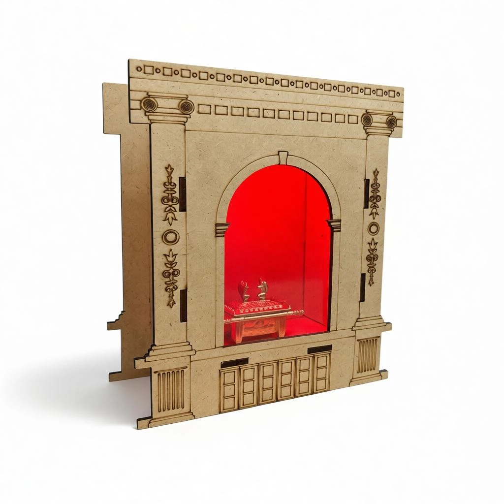 Luminária Arca da Aliança - Laranja