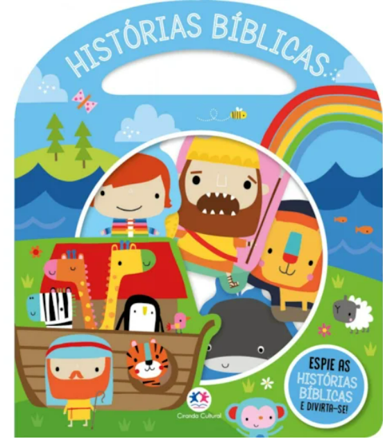 Livro Cartonado Histórias bíblicas