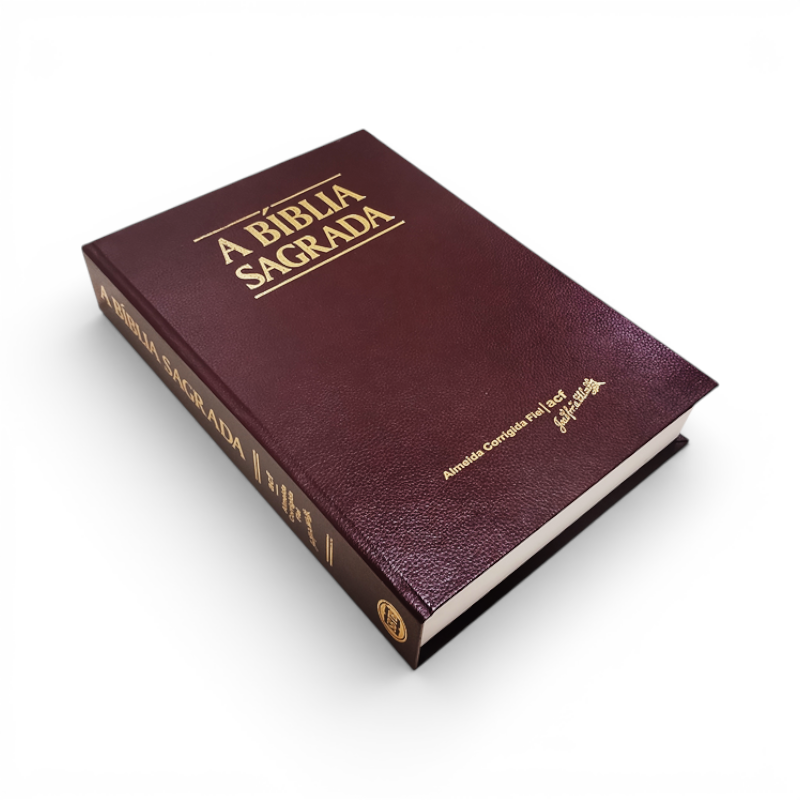 Bíblia de Púlpito ACF - Vinho - Imagem 3