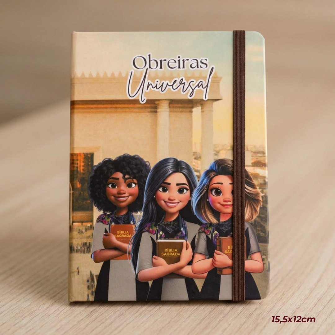 Caderno Moleskin - Obreiras Universal