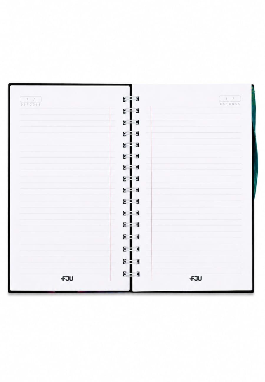 Caderno FJU Neon