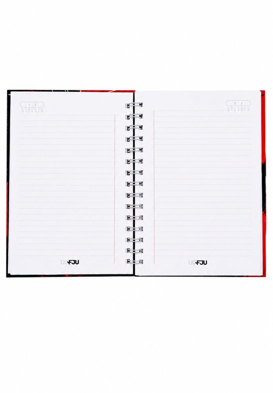 Caderno FJU Vermelho