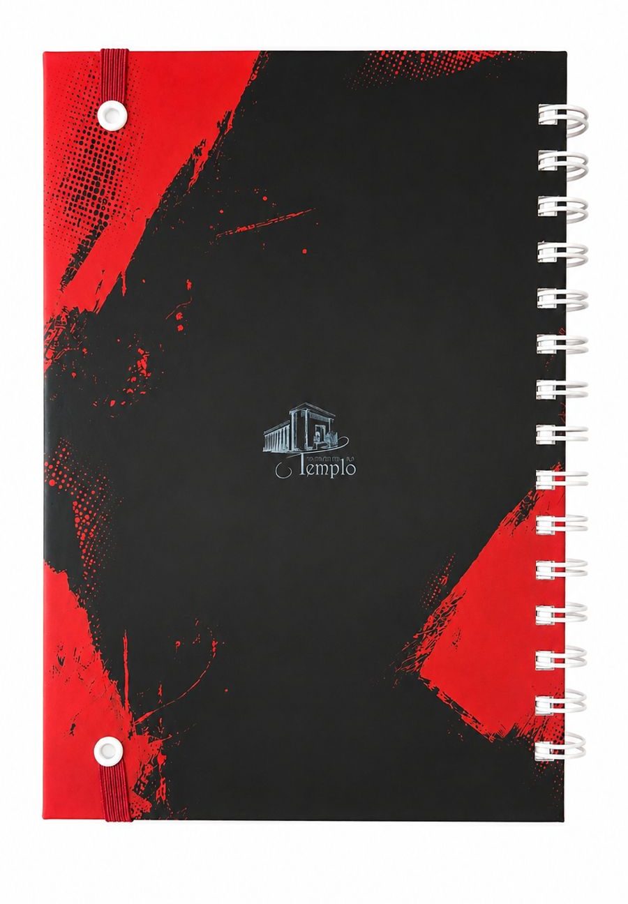 Caderno FJU Vermelho